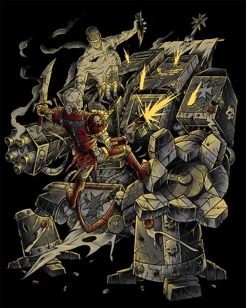 Chaos Cult vs Dreadnought by Nikita Shalaginov 