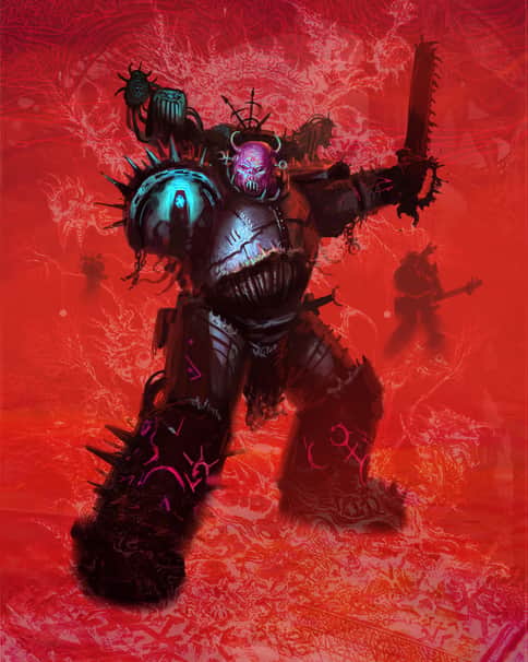 Chaos Space Marine by Bohdan Herasymov 