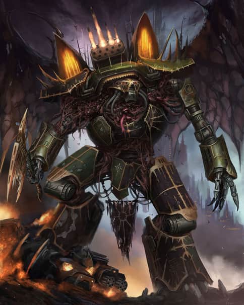 Chaos Titan by Serdjek Sholohovshek 