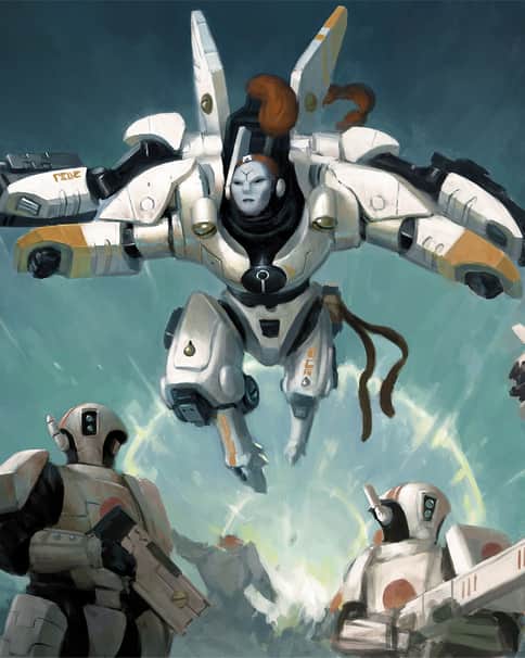 Commander Shadowsun by Gauthier Redon 