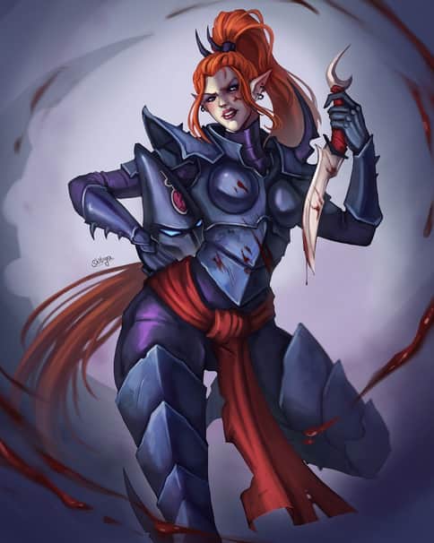 Kabalite Warrior by Vesta Menyachikhina 