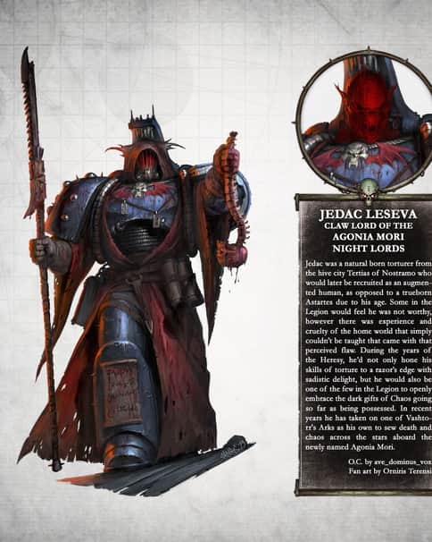 Jedac Leseva, Night Lords by Orniris Terensi 