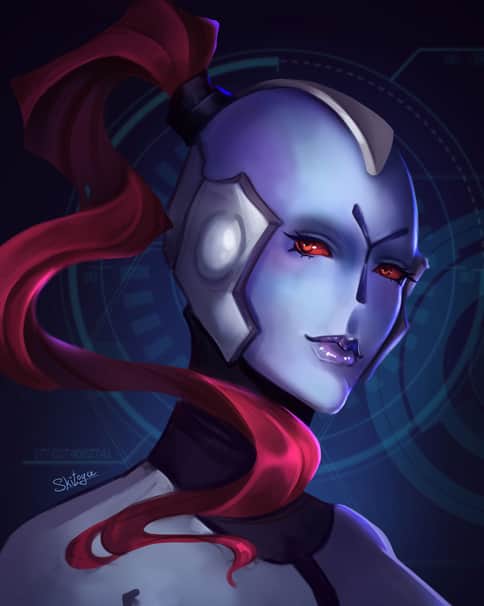 T’au Portrait by Vesta Menyachikhina 