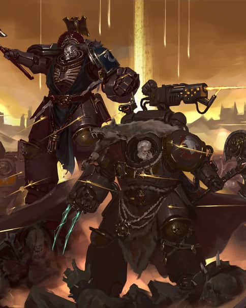 Ultramarines and Space Wolves by Phi Nguyễn 