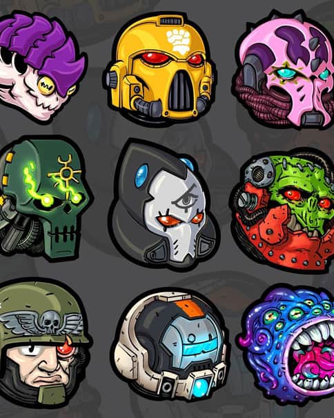 40K Emojis by Pascal Dimnik 