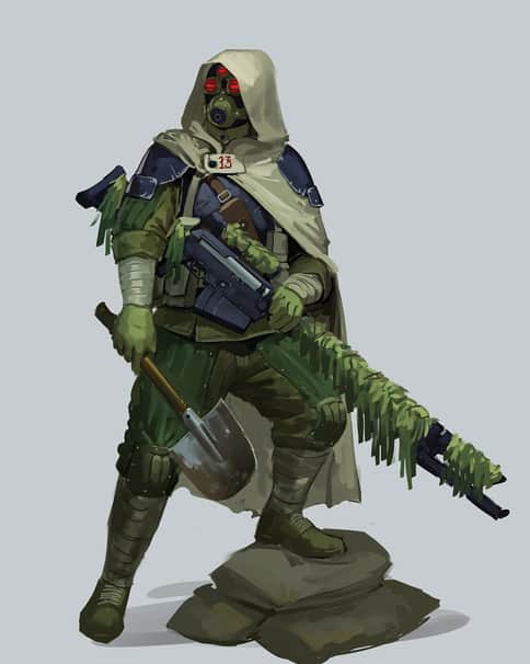 Astra Militarum Sniper by Dwayne Dorect 