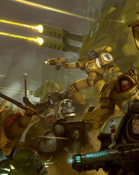 Imperial Fists and Black Templars by Bozhko Dimitrov 