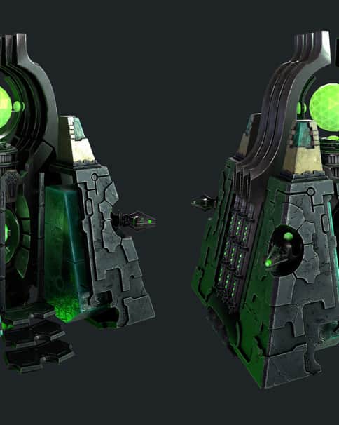 Necron Monolith by Nathan Orgill