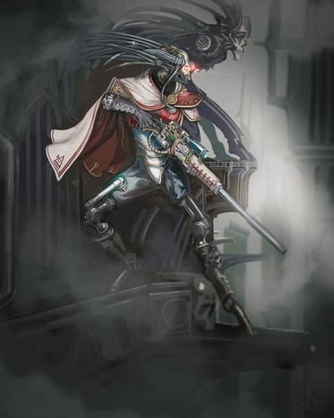 Skitarii Sniper by Nictanova 
