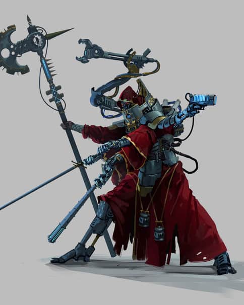 Tech-Priest by Dwayne Dorect 