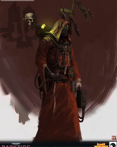 Tech-Priest Hadron by Miguel Iglesias 
