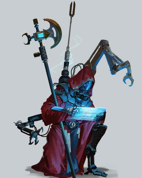 Tech-Priest by Dwayne Dorect 
