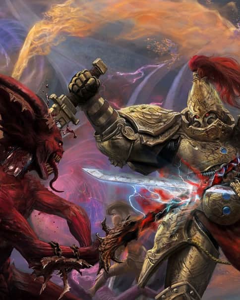 Custodian vs Bloodletter by Alex Cristi