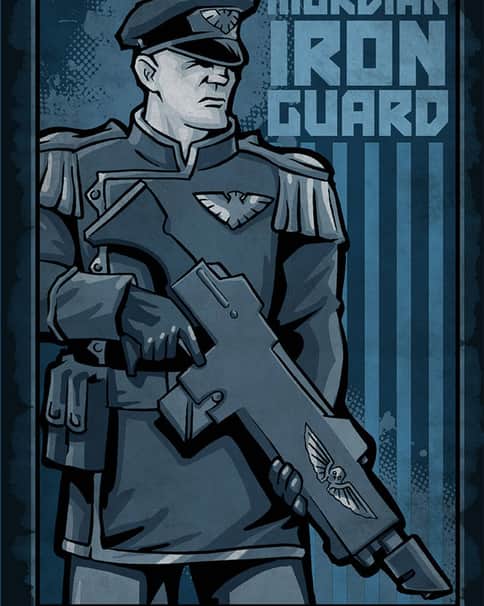 Mordian Iron Guard by Kurt Metz 