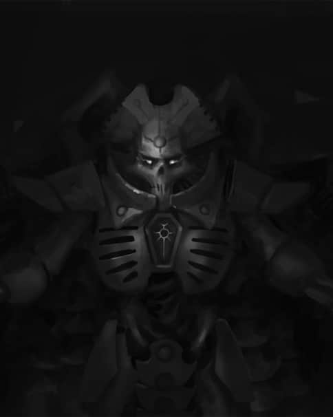 Necron Lord by Gij Arentz 