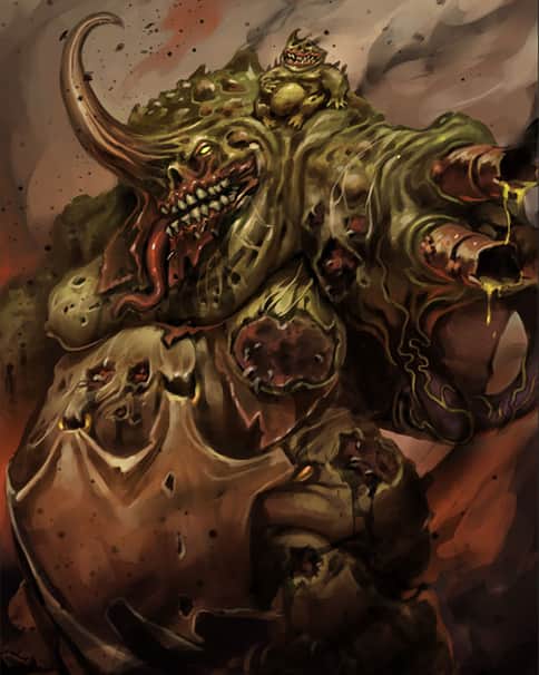 Nurgle Deamon Prince by Daniel Caballero 