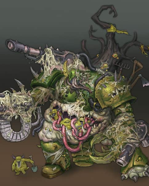 Nurgle Obliterator by Hwa Min Jung 