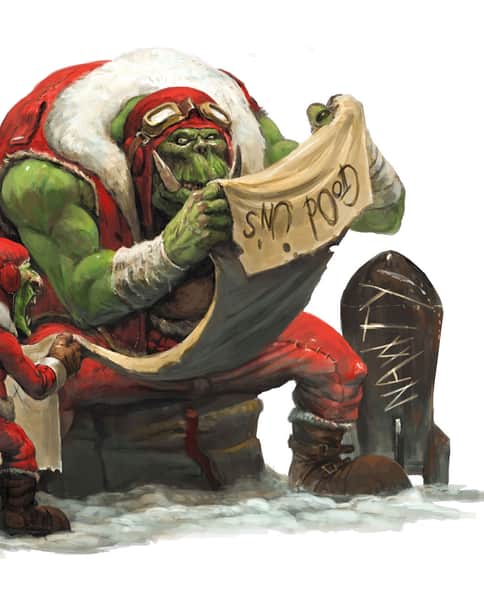 Xmas in the Grim Dark by Tze Kun Chin 