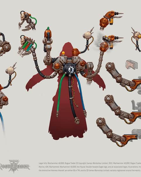 Adeptus Mechanicus by Ilia Bodaikin 