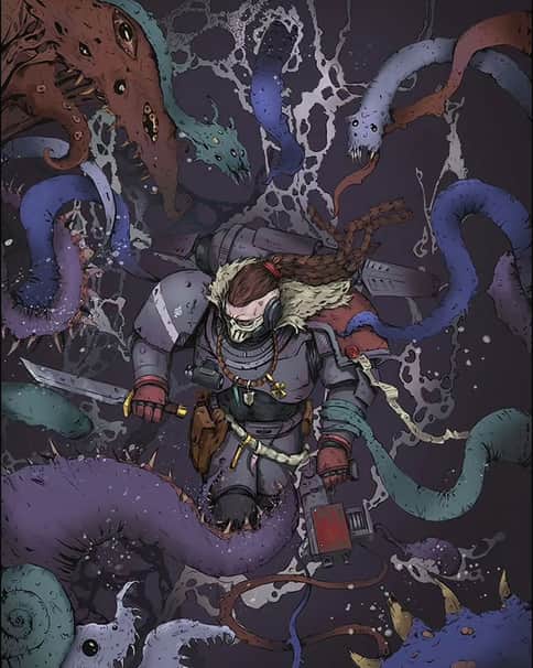 Astartes vs Tzeentch by Albert Sargsyan Astartes vs Tzeentch by Albert Sargsyan