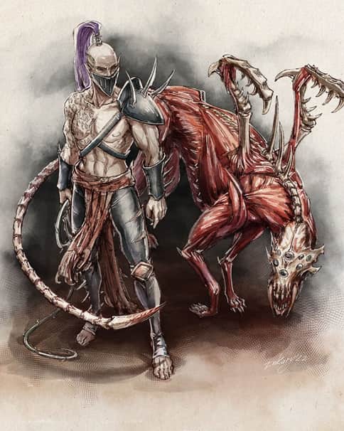 Beastmaster Crahlmar by Inkary Beastmaster Crahlmar by Inkary