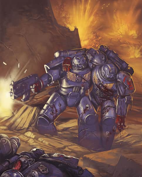 Crimson Fists by Dimitri Bielak