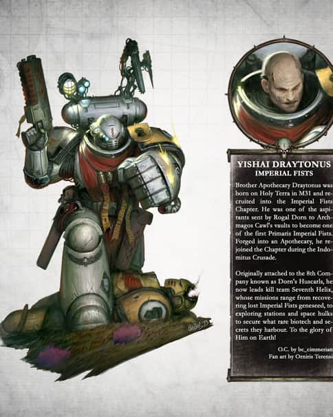 Imperial Fists by Orniris Terensi 