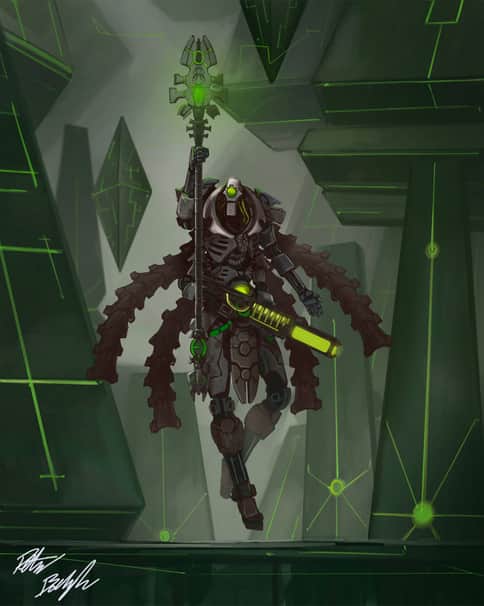 Necron Lord by Peter Balogh 