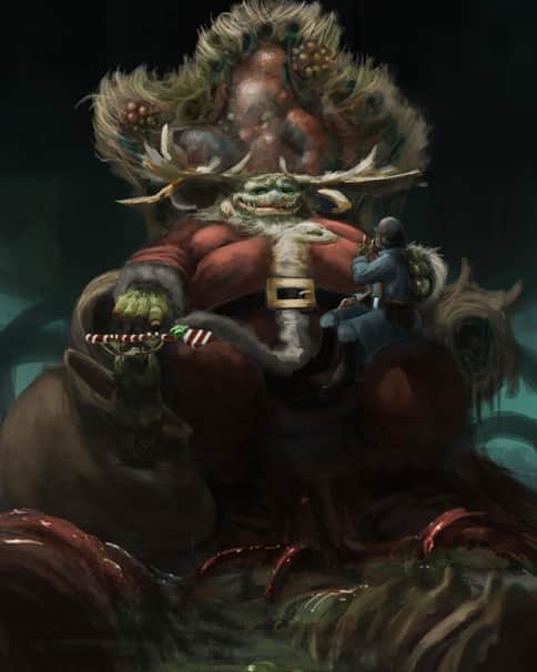 Nurgle Santa by Damir Šnajder 