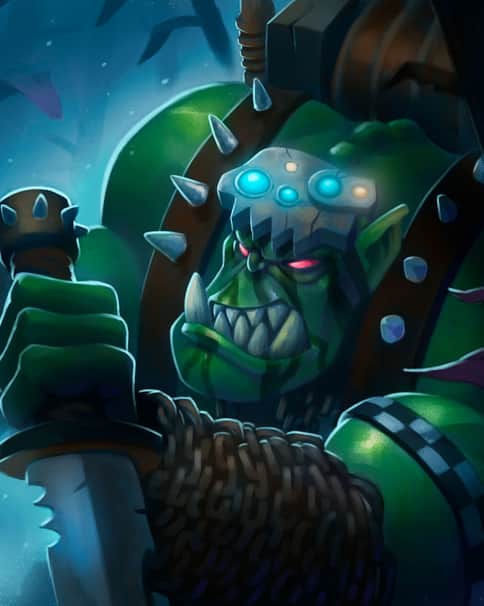 Ork Boss Snikrot by Albert Tworents 