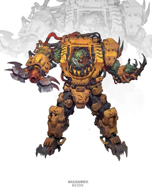 Ork Meganobz by Haoyuan Li