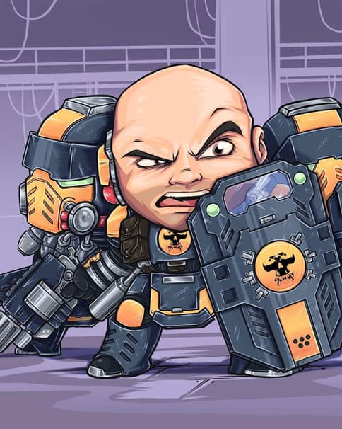 Palanite Subjugator Patrol by Robbie Carter 