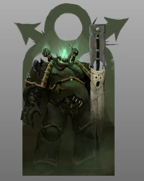 Plague Marine by Sergey Kalmakov