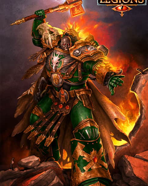 Primarch Vulkan by Israel Llona 