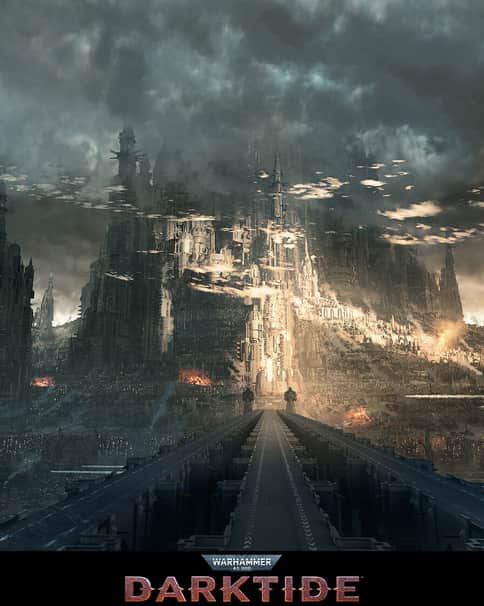 Road to Tertium Hive City by Joakim Ericsson