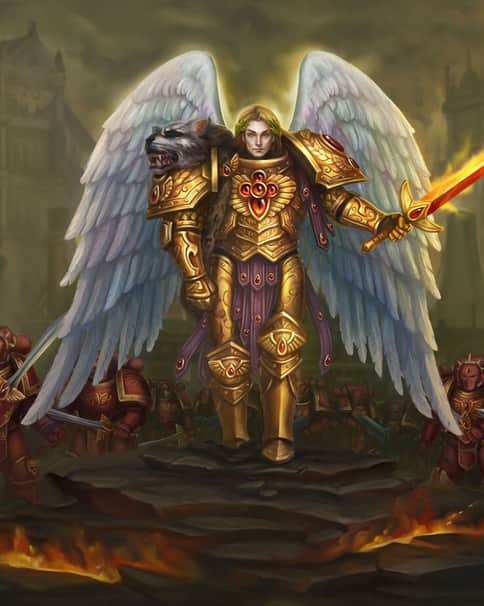Sanguinius by Eugenia Ivanchenko 