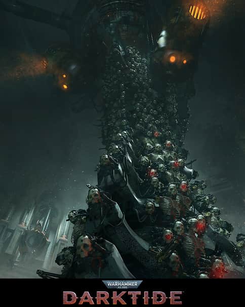 Servo-Skull Column by Joakim Ericsson
