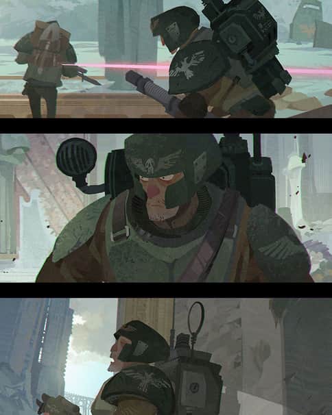 Space Marine by Jin Dongyu