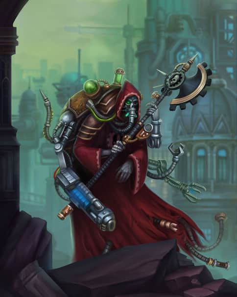 Tech-Priest Dominus by Eugenia Ivanchenko 