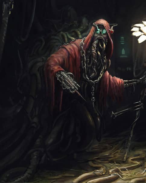 Tech-Priest by Ewan Lines-Cleland 
