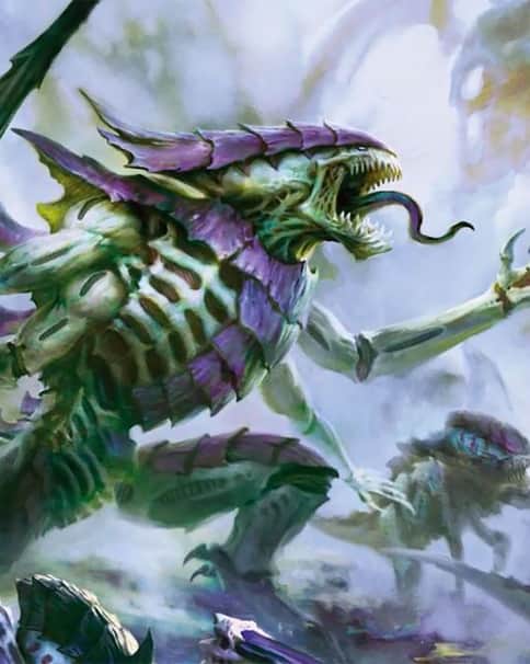 Tyranid Prime by Mathias Kollros 