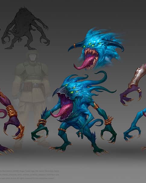 Tzeentch Horrors by Ilia Bodaikin 