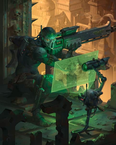 Vindicare Assassin by Alexey Kruglov 
