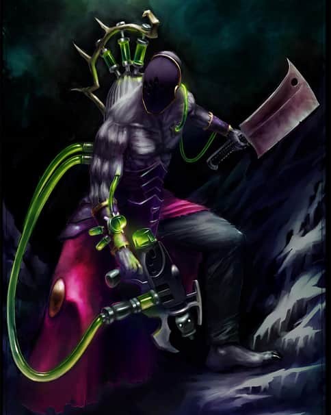 Dark Eldar – Wrack by Rich Ramsey 