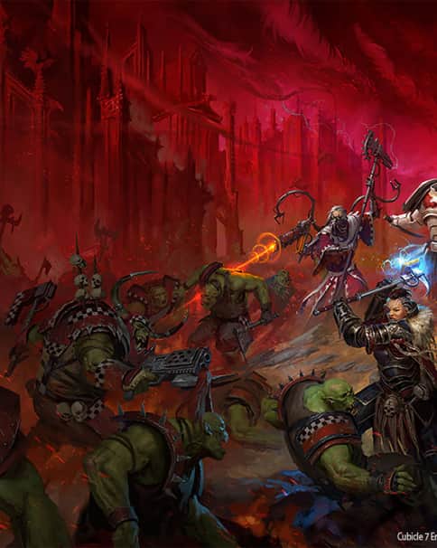 Wrath and Glory Cover by Johan Grenier 