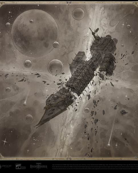 Wreckage in the Void by Anastasiya Landasseln 