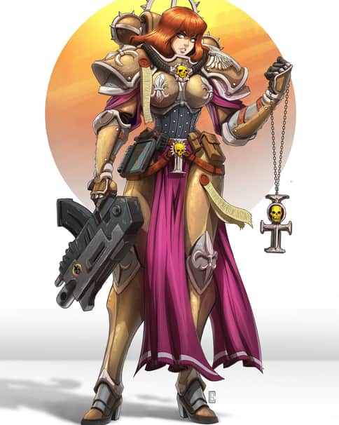 Battle Sister by Colin Searle 
