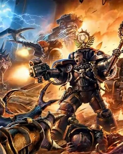 Deathwatch Overkill by Raymond Swanland 