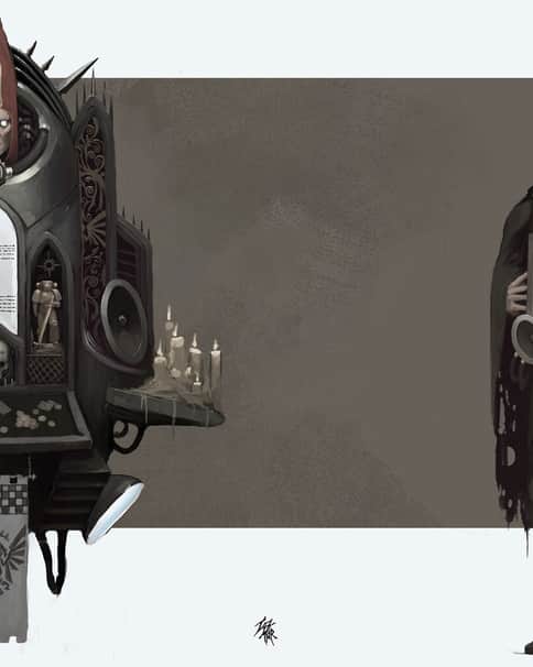 Ecclesiarchy Servants by Marat Tazhitdinov 