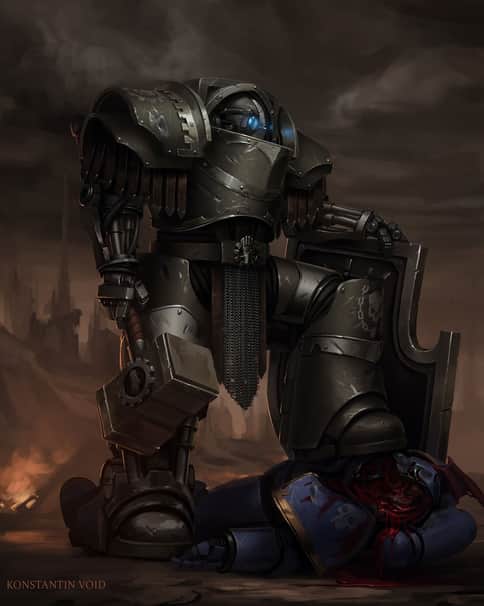 Iron Hands Terminator by Konstantin Void 